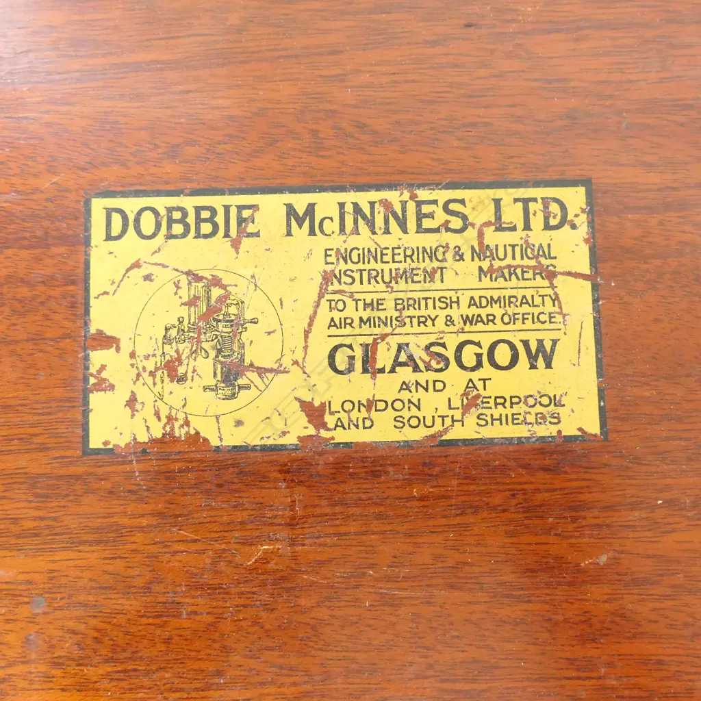 DOBBIE-McINNES, GLASGOW, MkV DEISEL INDICATOR, IN BOX, c.1942 Image 1++